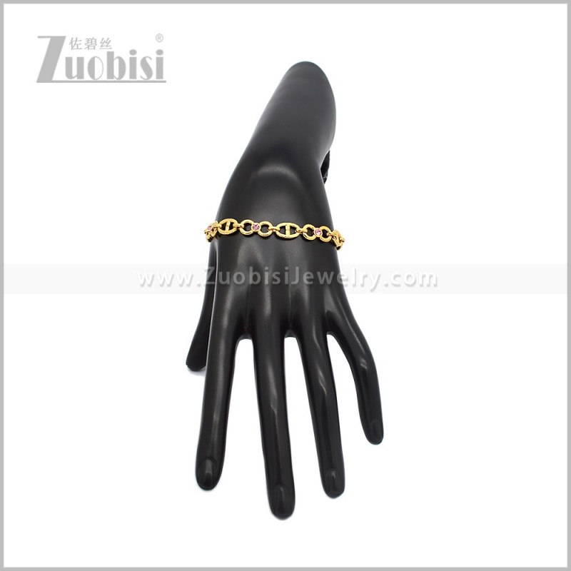 Stainless Steel Bracelets b011054G