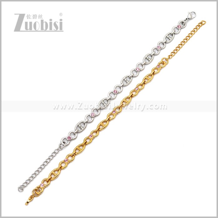 Stainless Steel Bracelets b011054S