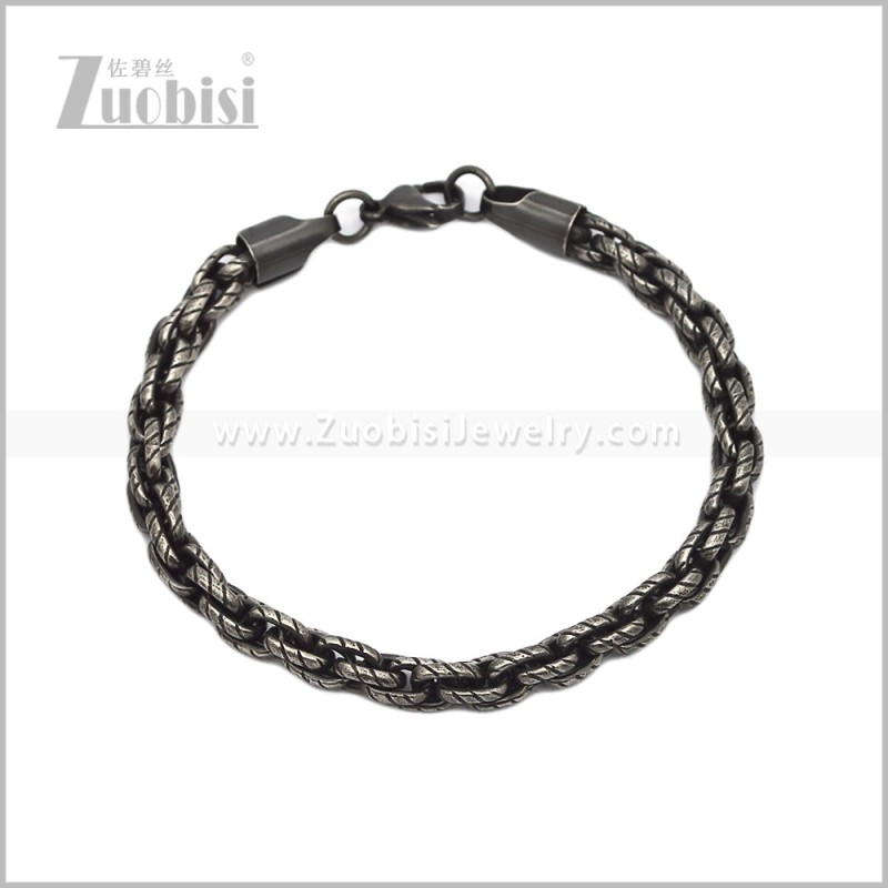 Stainless Steel Bracelets b011063H
