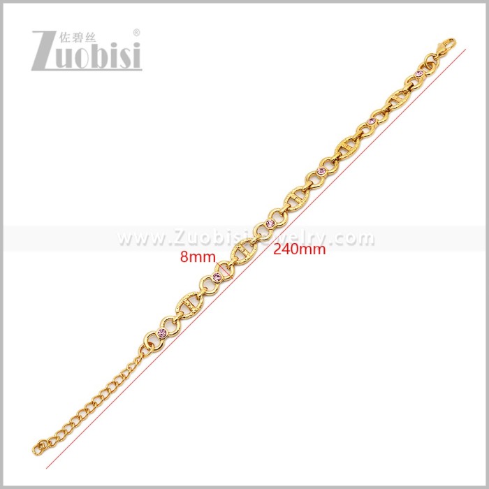 Stainless Steel Bracelets b011054G
