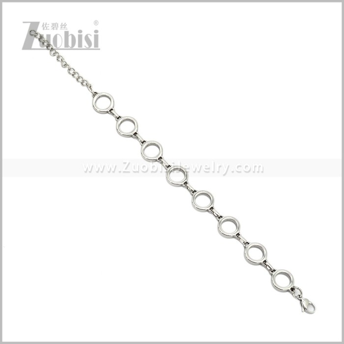 Stainless Steel Bracelets b011047S