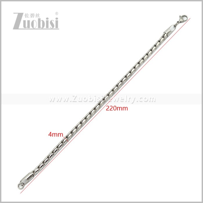 Stainless Steel Bracelets b011060S