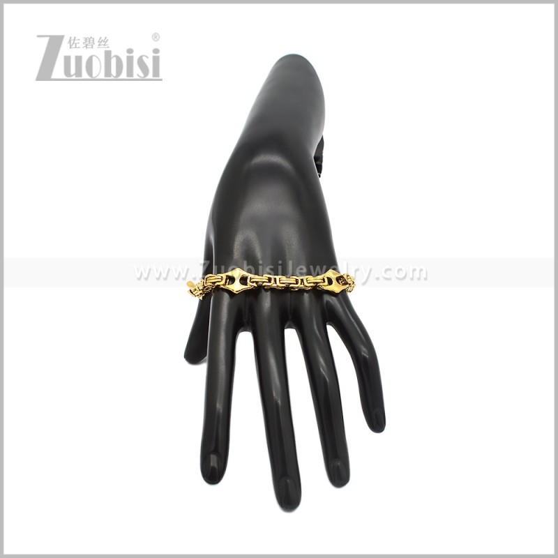 Stainless Steel Bracelets b011042G