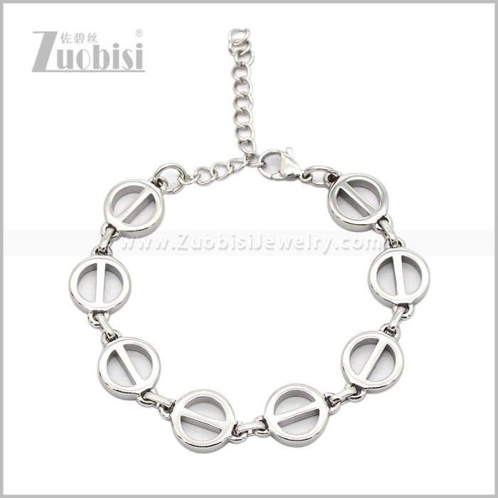 Stainless Steel Bracelets b011051S