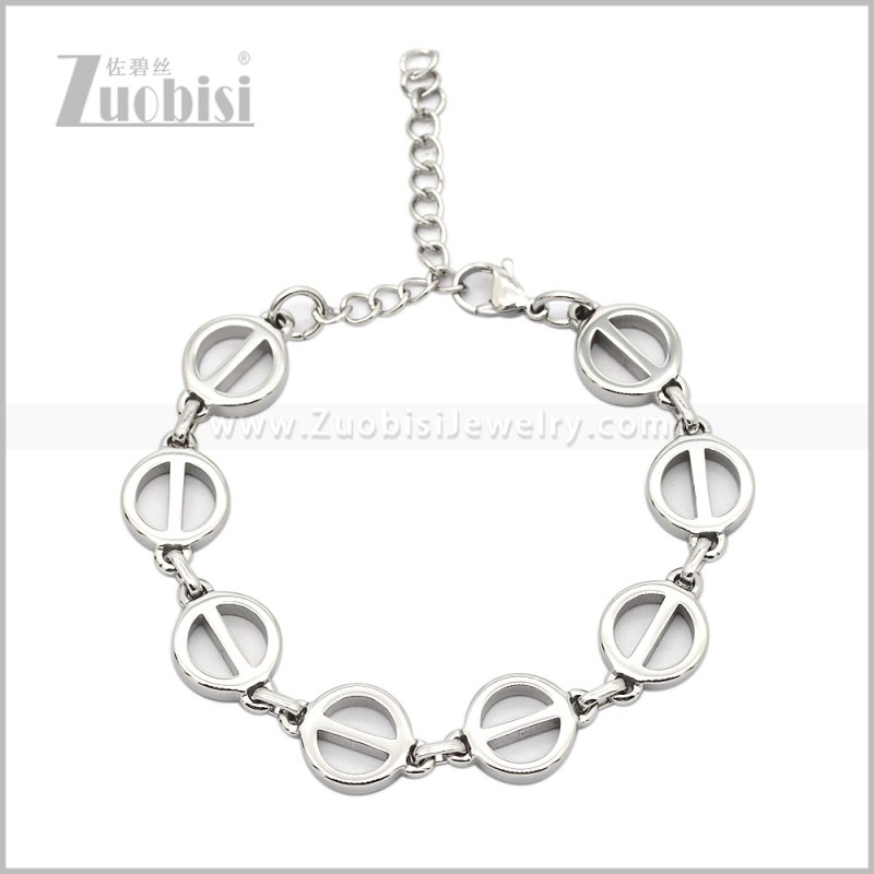 Stainless Steel Bracelets b011051S