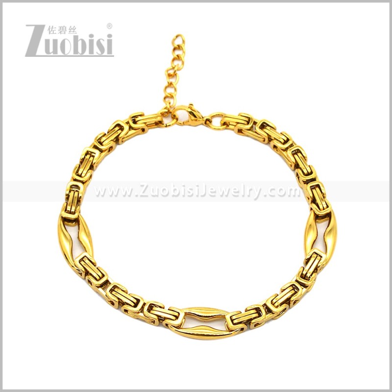 Stainless Steel Bracelets b011045G