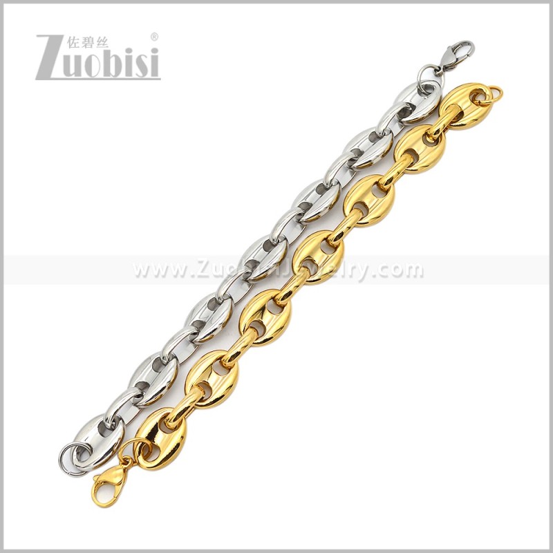 Stainless Steel Bracelets b011053S