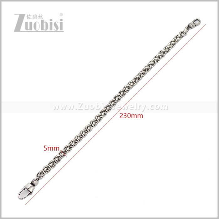Stainless Steel Bracelets b011085S
