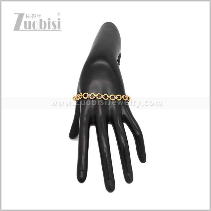 Stainless Steel Bracelets b011055G