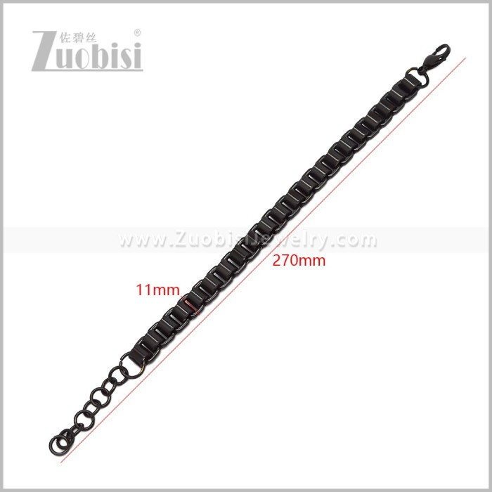 Stainless Steel Bracelets b011050H