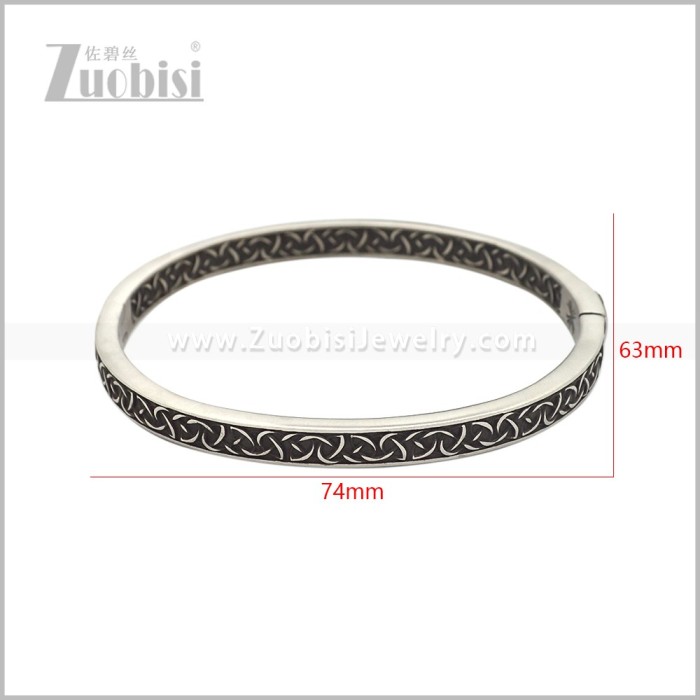 Stainless Steel Bangles b011080S