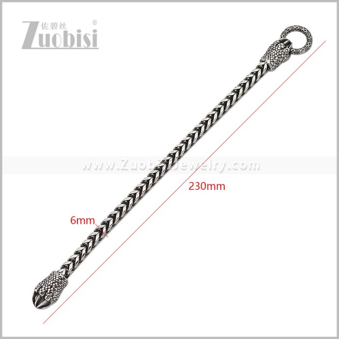 Stainless Steel Bracelets b011088S