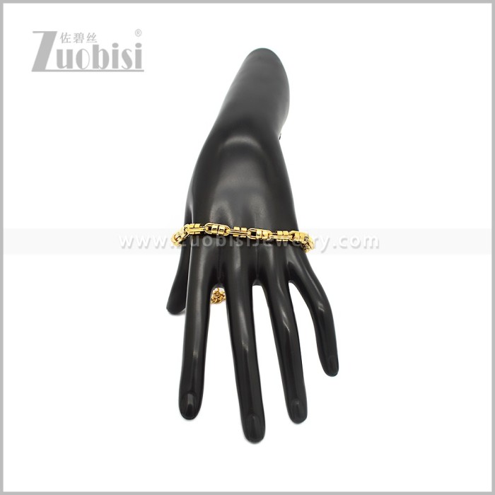 Stainless Steel Bracelets b011046G