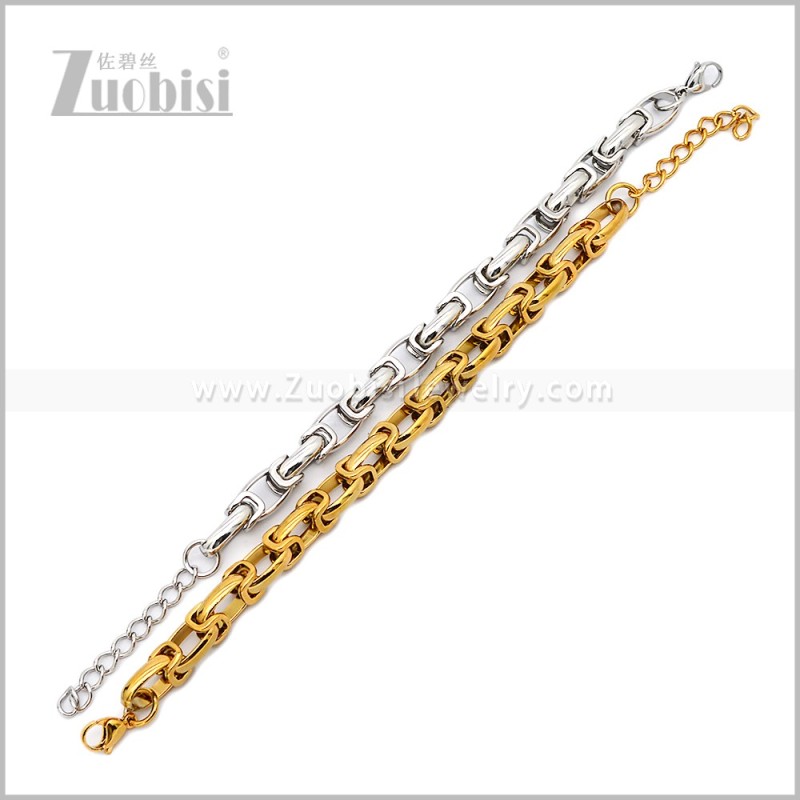 Stainless Steel Bracelets b011059S