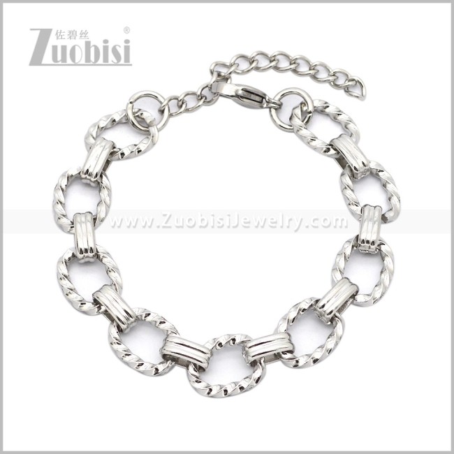 Stainless Steel Bracelets b011058S