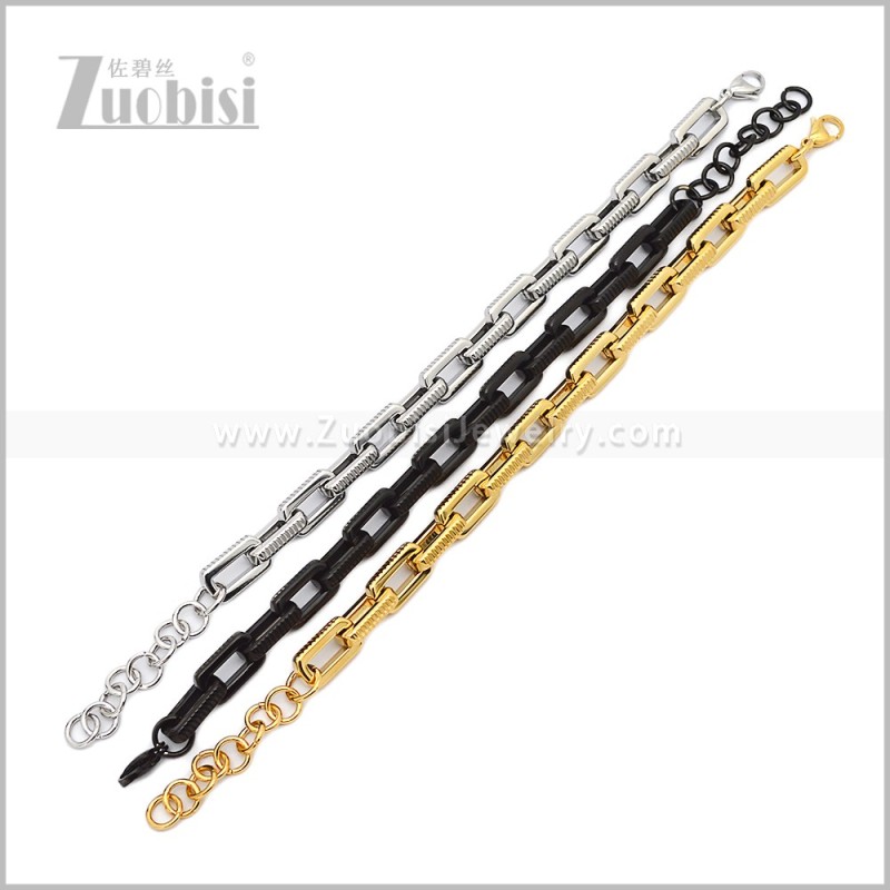 Stainless Steel Bracelets b011062S