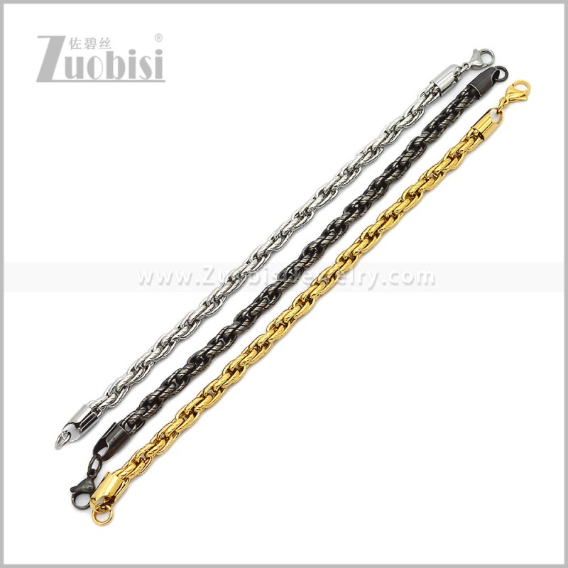 Stainless Steel Bracelets b011063S