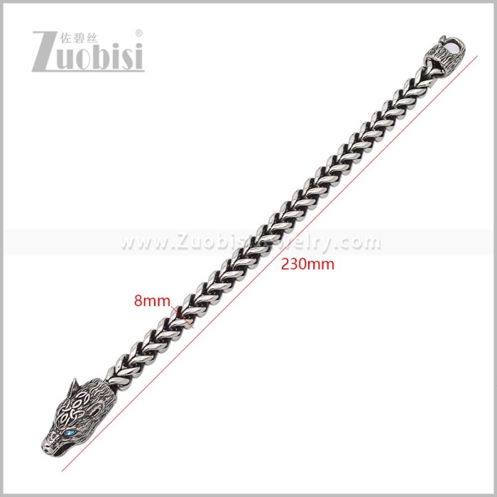Stainless Steel Bracelets b011092S