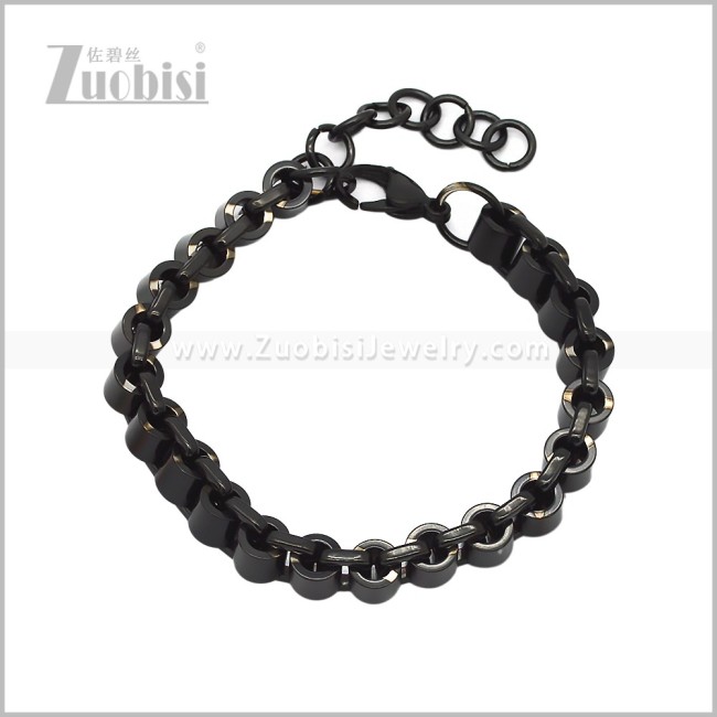 Stainless Steel Bracelets b011050H