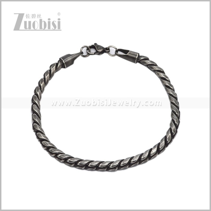 Stainless Steel Bracelets b011060H
