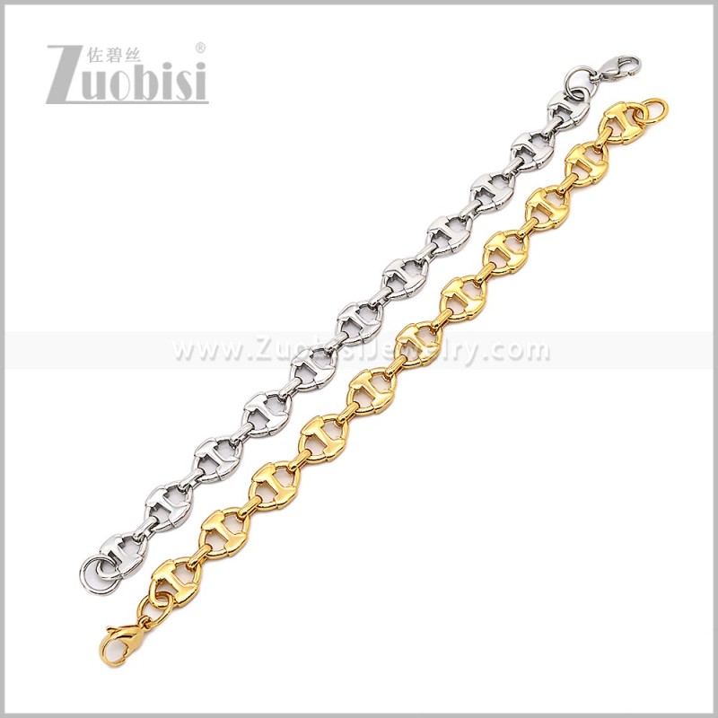 Stainless Steel Bracelets b011057S