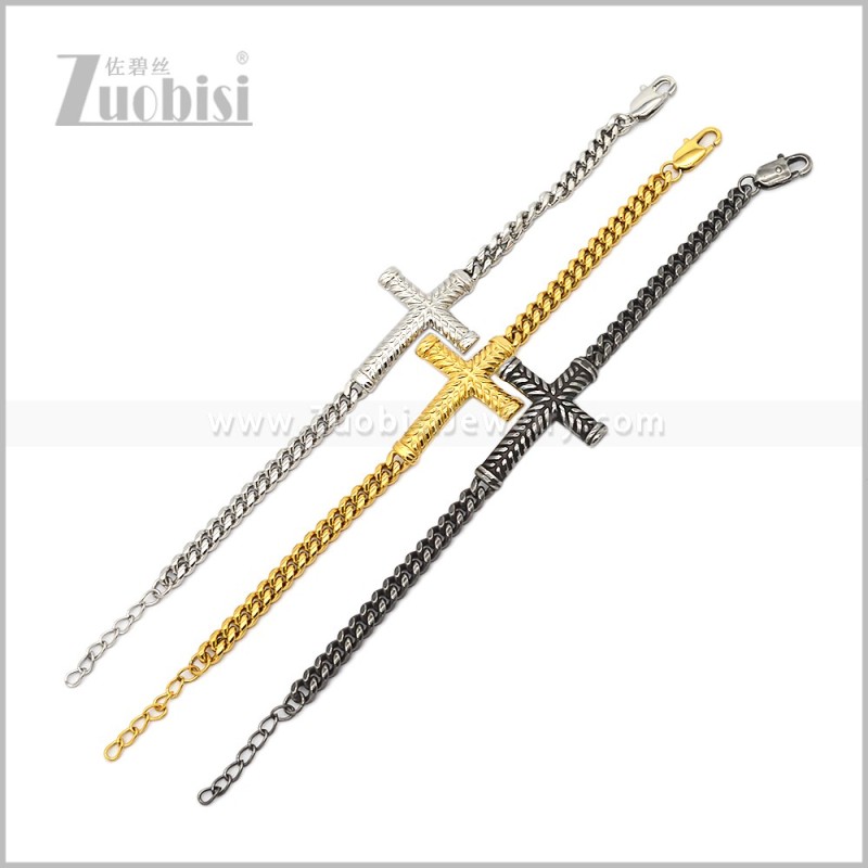 Stainless Steel Bracelets b011041S