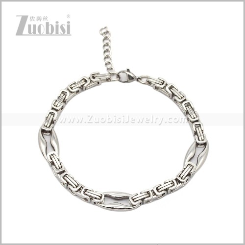Stainless Steel Bracelets b011045S