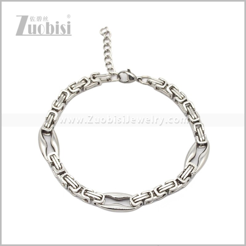 Stainless Steel Bracelets b011045S