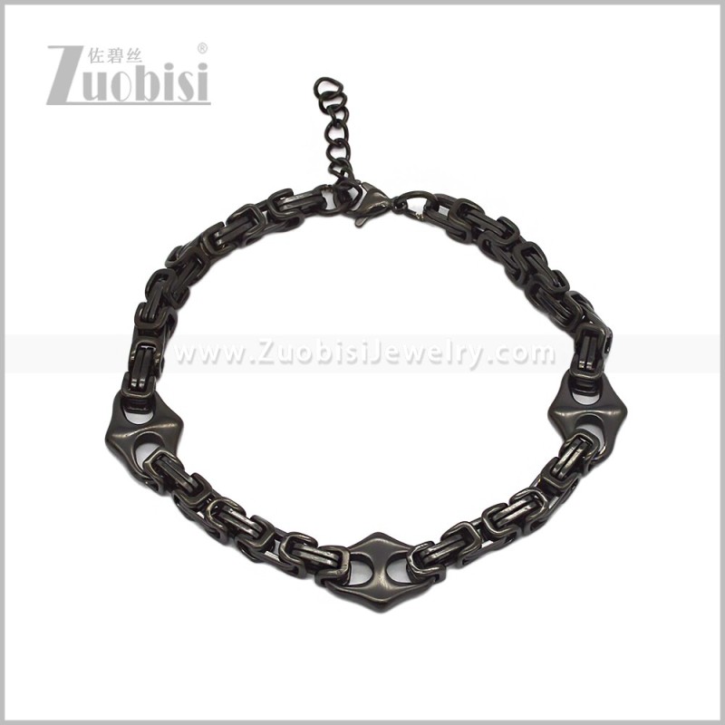 Stainless Steel Bracelets b011042H
