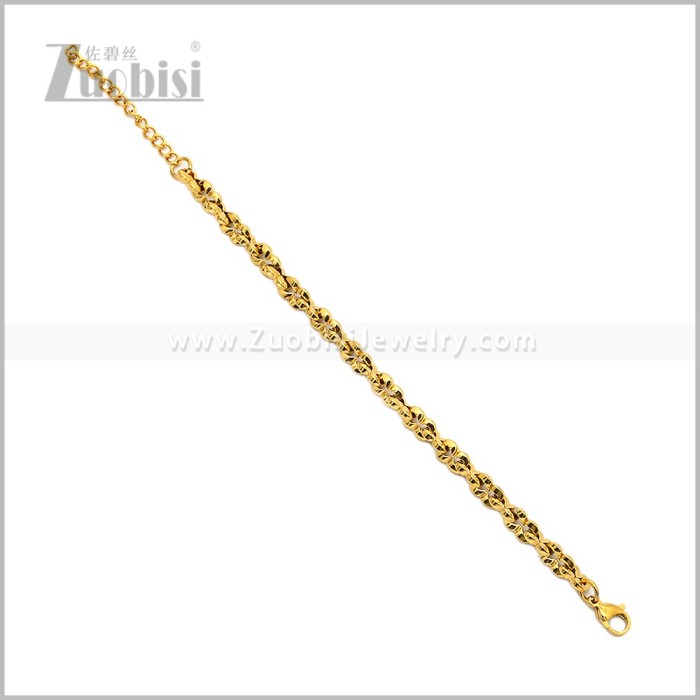 Stainless Steel Bracelets b011044G