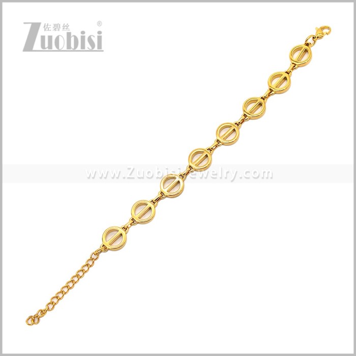 Stainless Steel Bracelets b011051G