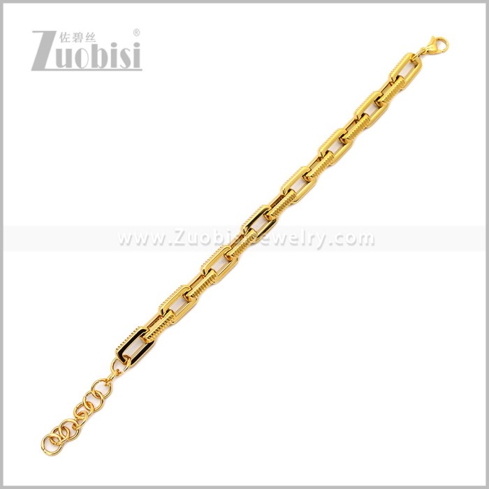 Stainless Steel Bracelets b011062G