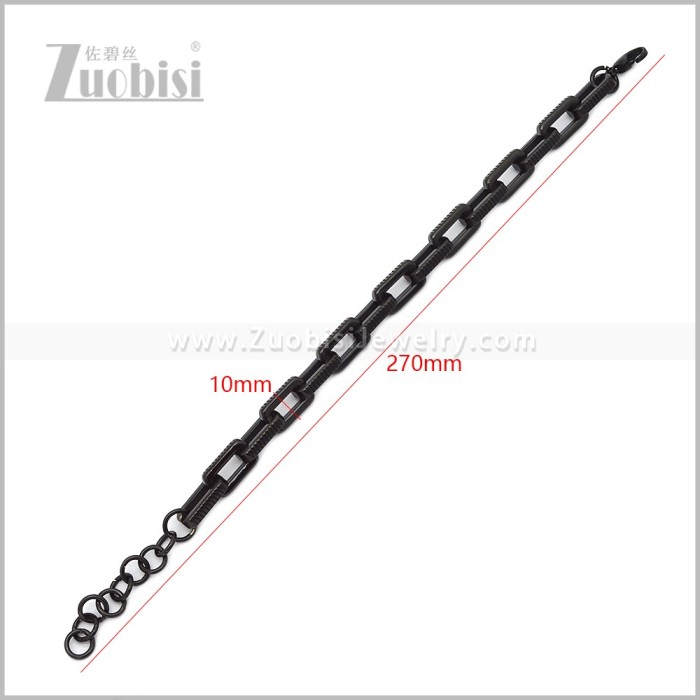 Stainless Steel Bracelets b011062H