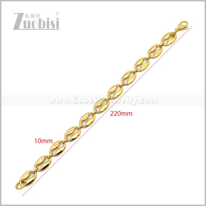 Stainless Steel Bracelets b011048G