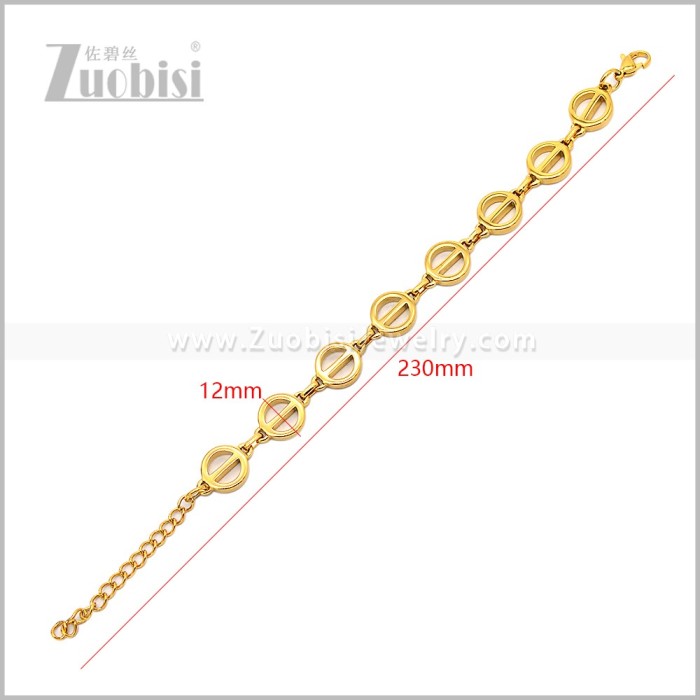 Stainless Steel Bracelets b011051G