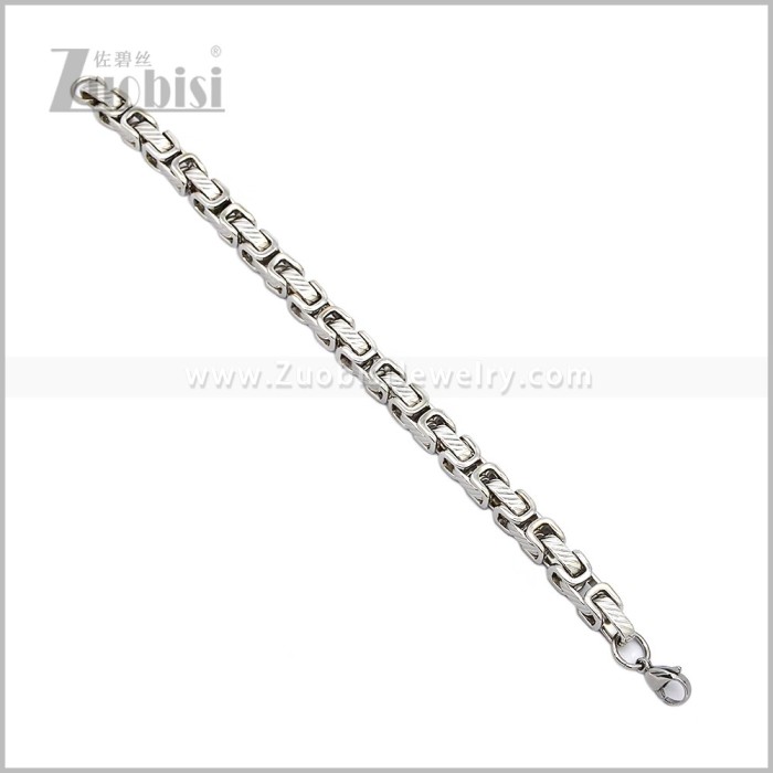 Stainless Steel Bracelets b011043S
