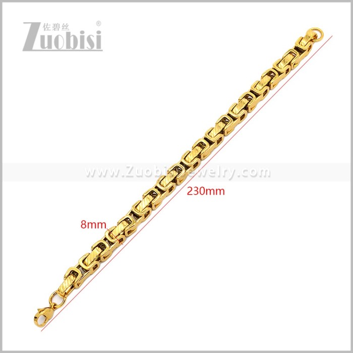 Stainless Steel Bracelets b011043G