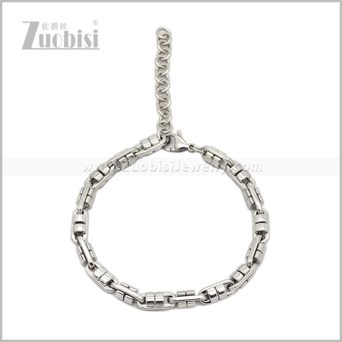 Stainless Steel Bracelets b011046S