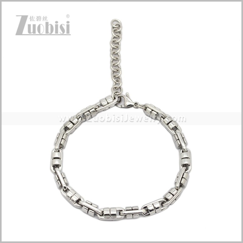 Stainless Steel Bracelets b011046S