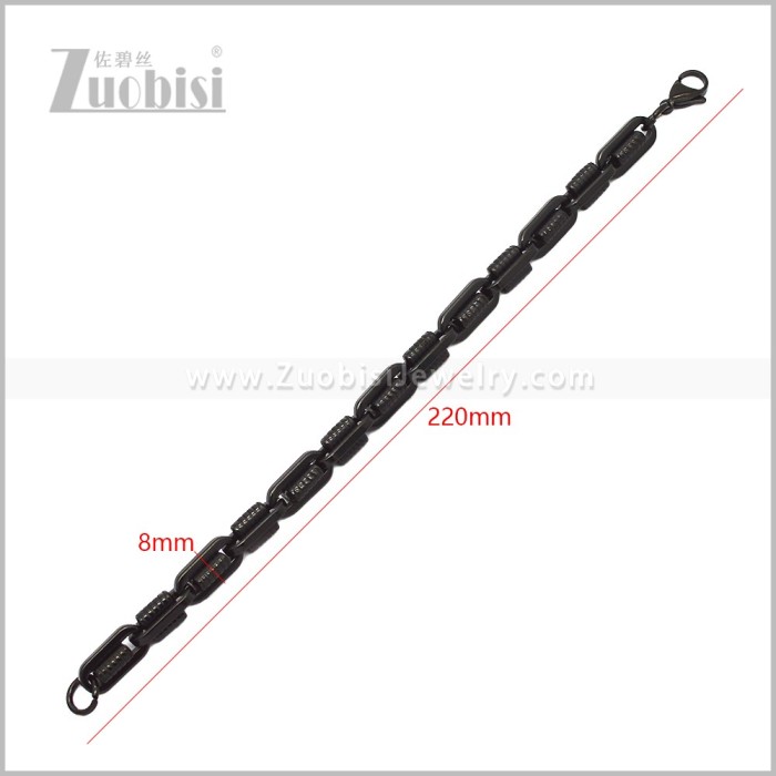 Stainless Steel Bracelets b011040H