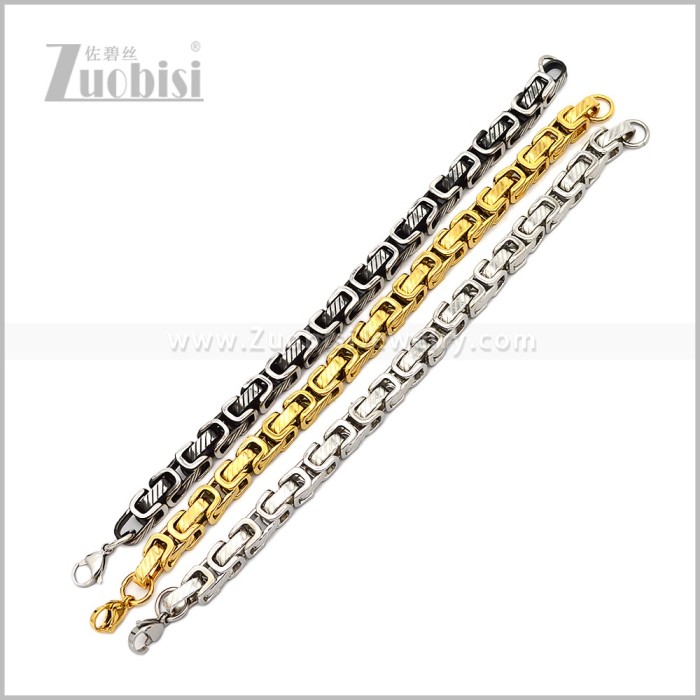 Stainless Steel Bracelets b011043S