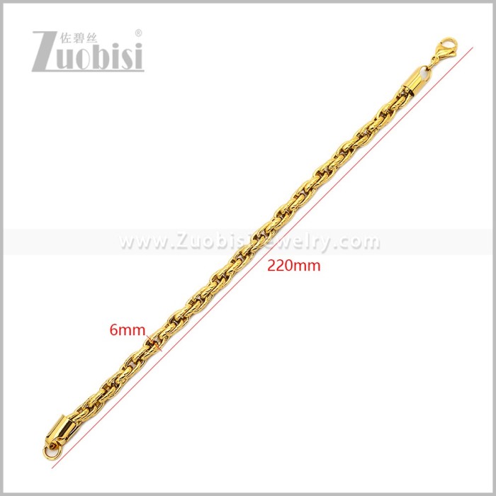 Stainless Steel Bracelets b011063G