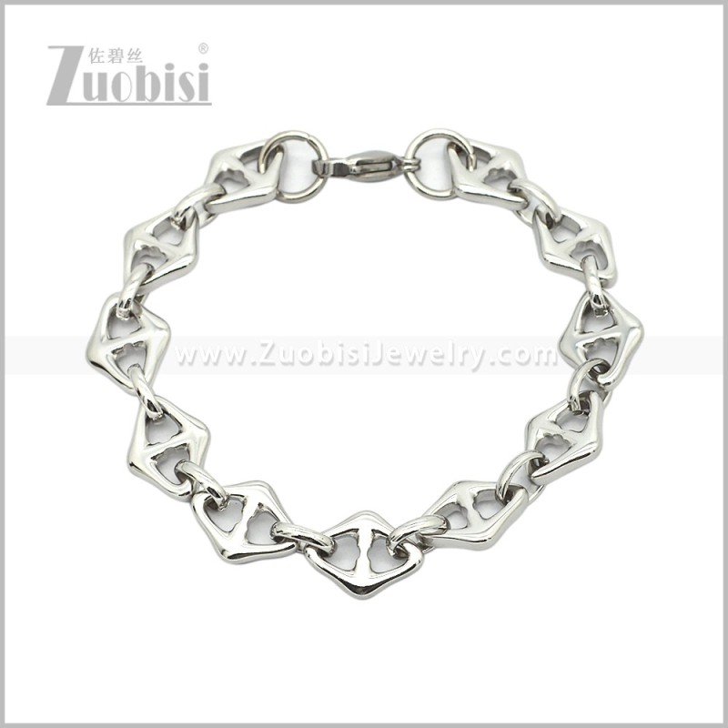 Stainless Steel Bracelets b011056S