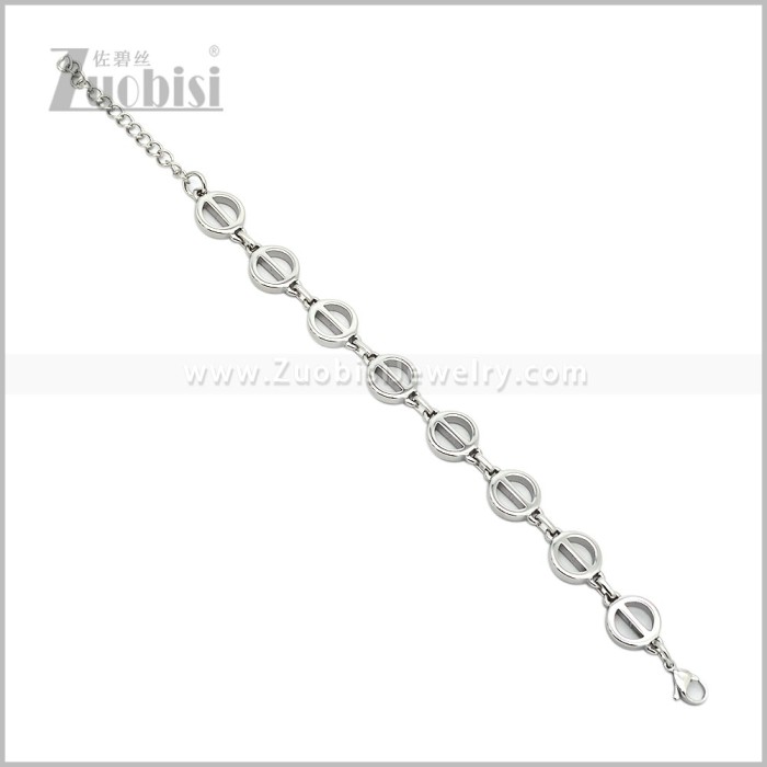 Stainless Steel Bracelets b011051S