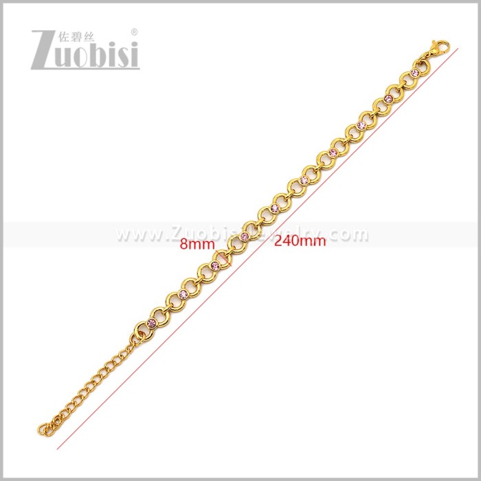 Stainless Steel Bracelets b011055G