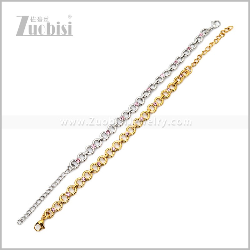 Stainless Steel Bracelets b011055S