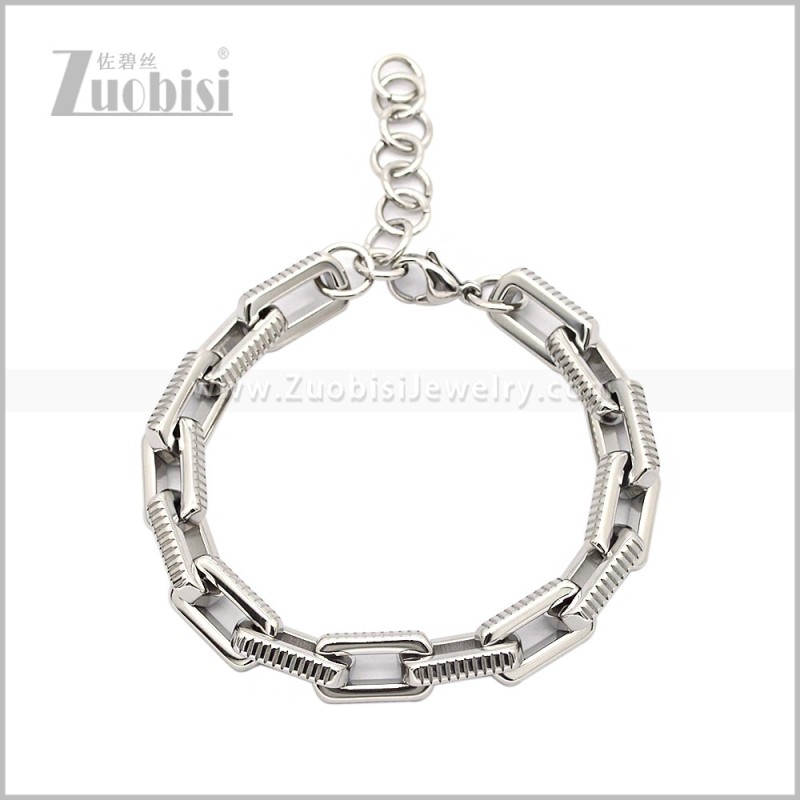 Stainless Steel Bracelets b011062S