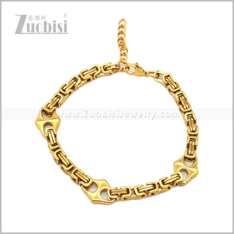 Stainless Steel Bracelets b011042G