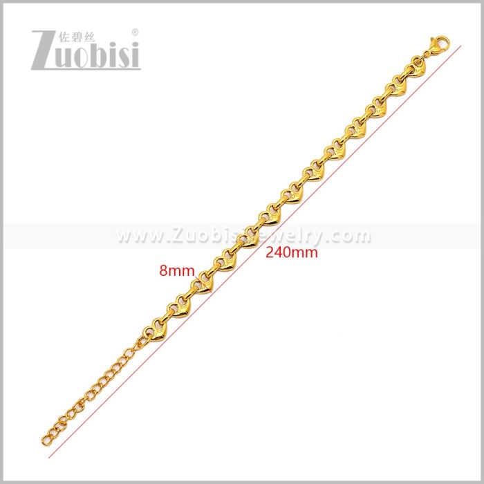 Stainless Steel Bracelets b011064G