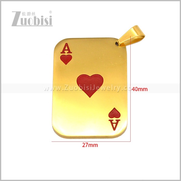 Stainless Steel Pendants p013213G
